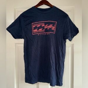 Billabong Men's Inverse Stripes Premium Tee T-Shirt in Black Size Medium